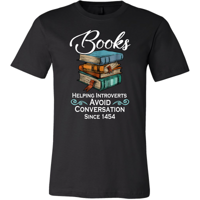 Books Helping Introverts, District Shirt