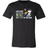 Life Is Not About Waiting To The Storm To Pass It's About Learning To Dance In The Rain Snoopy Shirt 2018, LGBT Gay Lesbian Pride Shirt 2018