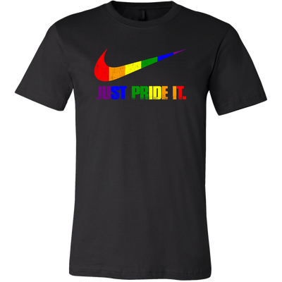 Just Pride It Shirt 2018, LGBT Gay Lesbian Pride Shirt 2018 bella canvas