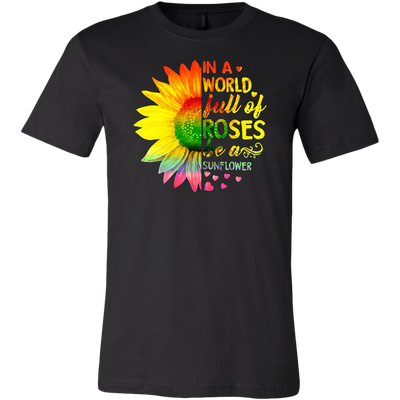 In-A-World-Full-Of-Roses-Be-a-Sunflower-Shirt-LGBT-SHIRTS-gay-pride-shirts-gay-pride-rainbow-lesbian-equality-clothing-men-shirt