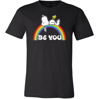 Be-You-Shirts-Snoopy-Shirts-LGBT-SHIRTS-gay-pride-shirts-gay-pride-rainbow-lesbian-equality-clothing-men-shirt