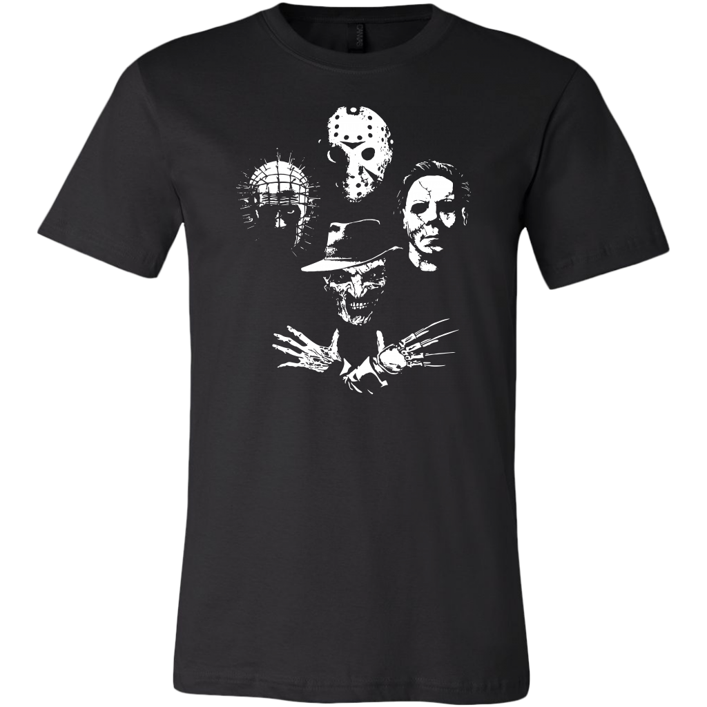 Horror Shirt, Jason Freddy Michael Myers Leatherface Queen Bohemian Rh ...
