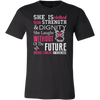 She Is Clothed With Strength Dignity Shirt, Breast Cancer Awareness Shirts