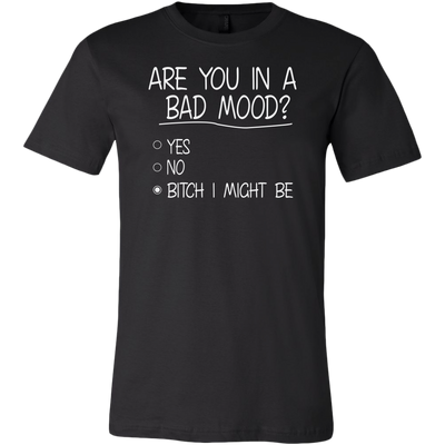 Are-You-In-A-Bad-Mood-Yes-No-Bitch-I-Might-Be-Shirt-funny-shirt-funny-shirts-humorous-shirt-novelty-shirt-gift-for-her-gift-for-him-sarcastic-shirt-best-friend-shirt-clothing-men-shirt