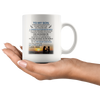 To My Son A Man Stands Now Where Mug, Son Mug