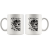 Kissing Couple Sugar Skull Mug, Forever Together Mug
