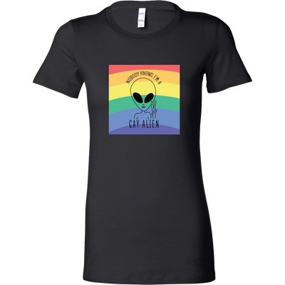 Nobody-Knows-I'm-a-Gay-Alien-Shirts-LGBT-SHIRTS-gay-pride-shirts-gay-pride-rainbow-lesbian-equality-clothing-women-shirt