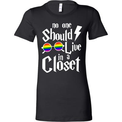No-One-Should-Live-in-a-Closet-Shirts-Harry-Potter-Shirts-LGBT-SHIRTS-gay-pride-shirts-gay-pride-rainbow-lesbian-equality-clothing-women-shirt