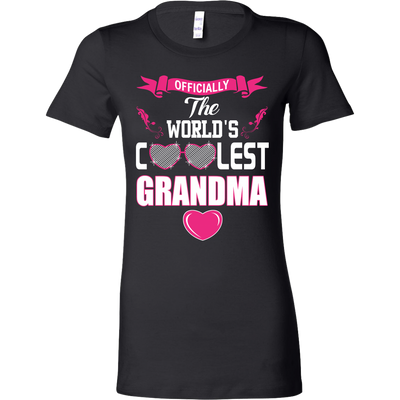 Grandmother T-shirt. Official The World's Coolest Grandma. Mother T-shirt, Mom Shirt, Gift for Mom, Grandmother Gift, Funny T Shirt.