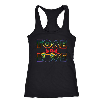 MICKEY-MOUSE-LOVE-IS-LOVE-lgbt-shirts-gay-pride-rainbow-lesbian-equality-clothing-women-men-racer-back-rank-tops