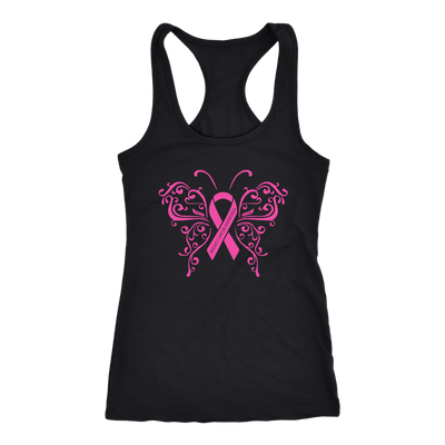 Butterfly-Pink-Ribbon-Shirts-breast-cancer-shirt-breast-cancer-cancer-awareness-cancer-shirt-cancer-survivor-pink-ribbon-pink-ribbon-shirt-awareness-shirt-family-shirt-birthday-shirt-best-friend-shirt-clothing-women-men-racerback-tank-tops
