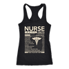 Nurse-Nutrition-Facts-Shirts-nurse-shirt-nurse-gift-nurse-nurse-appreciation-nurse-shirts-rn-shirt-personalized-nurse-gift-for-nurse-rn-nurse-life-registered-nurse-clothing-women-men-racerback-tank-tops