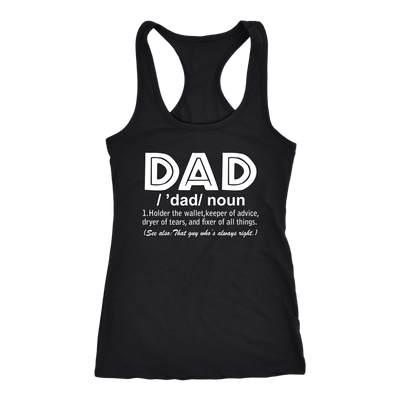 Dad-Holder-the-Wallet-Keeper-of-Advice-Dryer-of-Tear-Shirt-dad-shirt-father-shirt-fathers-day-gift-new-dad-gift-for-dad-funny-dad shirt-father-gift-new-dad-shirt-anniversary-gift-family-shirt-birthday-shirt-funny-shirts-sarcastic-shirt-best-friend-shirt-clothing-women-men-racerback-tank-tops