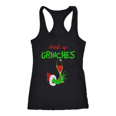 Drink-Up-Grinches-Shirt-Funny-Christmas-Drinking-Shirts-merry-christmas-christmas-shirt-holiday-shirt-christmas-shirts-christmas-gift-christmas-tshirt-santa-claus-ugly-christmas-ugly-sweater-christmas-sweater-sweater-family-shirt-birthday-shirt-funny-shirts-sarcastic-shirt-best-friend-shirt-clothing-women-men-racerback-tank-tops