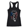 Nurse Angel Wings American Flag, Nurse Shirt