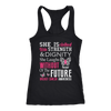 She Is Clothed With Strength Dignity Shirt, Breast Cancer Shirt