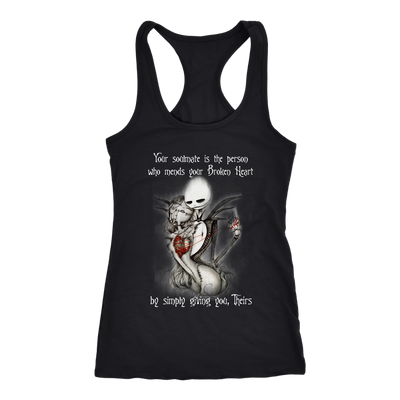 Your Soulmate is The Person Who Mends Your Broken Heart Shirt, Jack Sally Shirt, Couple Shirt