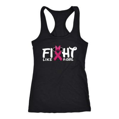 Fight-Like-a-Girl-Shirt-Mickey-Mouse-Minnie-Mouse-Shirt-breast-cancer-shirt-breast-cancer-cancer-awareness-cancer-shirt-cancer-survivor-pink-ribbon-pink-ribbon-shirt-awareness-shirt-family-shirt-birthday-shirt-best-friend-shirt-clothing-women-men-racerback-tank-tops