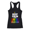 Keep Calm I'm Crazy Gay Sister The Human The Myth The Legend Shirt, LGBT Shirt