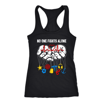 No-One-Fights-Alone-Shirt-nurse-shirt-nurse-gift-nurse-nurse-appreciation-nurse-shirts-rn-shirt-personalized-nurse-gift-for-nurse-rn-nurse-life-registered-nurse-clothing-women-men-racerback-tank-tops