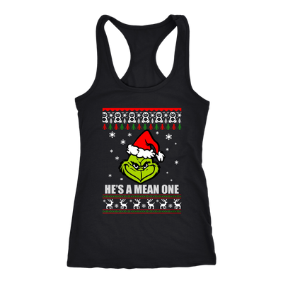 He-s-A-Mean-One-Shirt-Grinch-Sweatshirt-Grinch-Shirt-merry-christmas-christmas-shirt-holiday-shirt-christmas-shirts-christmas-gift-christmas-tshirt-santa-claus-ugly-christmas-ugly-sweater-christmas-sweater-sweater-family-shirt-birthday-shirt-funny-shirts-sarcastic-shirt-best-friend-shirt-clothing-women-men-racerback-tank-tops