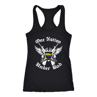 One-Nation-Under-God-Shirt-Gay-Pride-Shirts-LGBT-Lesbian-Equality-Gay-Rainbow-Pride-Clothing-Men-Women-racerback-tank-tops