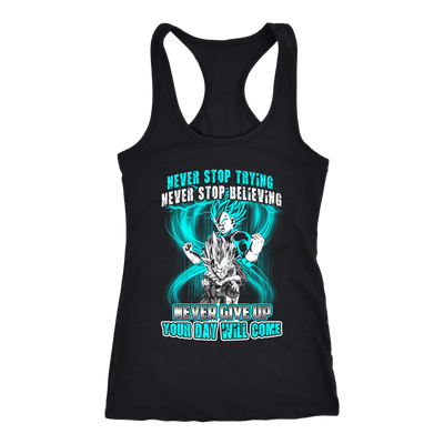 Dragon-Ball-Shirt-Never-Stop-Trying-Never-Stop-Believing-Never-Give-Up-Your-Day-Will-Come-merry-christmas-christmas-shirt-anime-shirt-anime-anime-gift-anime-t-shirt-manga-manga-shirt-Japanese-shirt-holiday-shirt-christmas-shirts-christmas-gift-christmas-tshirt-santa-claus-ugly-christmas-ugly-sweater-christmas-sweater-sweater-family-shirt-birthday-shirt-funny-shirts-sarcastic-shirt-best-friend-shirt-clothing-women-men-racerback-tank-tops