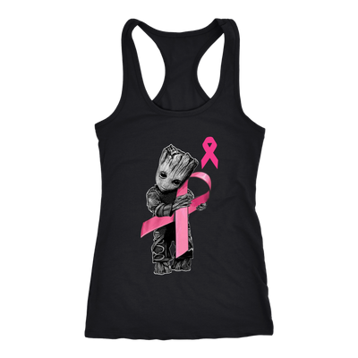 Breast-Cancer-Awareness-Shirt-Baby-Groot-Hug-Shirt-breast-cancer-shirt-breast-cancer-cancer-awareness-cancer-shirt-cancer-survivor-pink-ribbon-pink-ribbon-shirt-awareness-shirt-family-shirt-birthday-shirt-best-friend-shirt-clothing-women-men-racerback-tank-tops