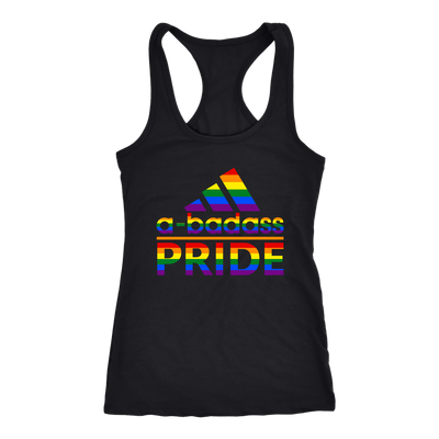 A-badass-Pride-Shirt-LGBT-SHIRTS-gay-pride-shirts-gay-pride-rainbow-lesbian-equality-clothing-women-men-racerback-tank-tops
