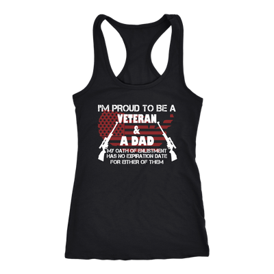 I'm-Proud-To-Be-A-Veteran-A-Dad-Shirt-Dad-Shirt-patriotic-eagle-american-eagle-bald-eagle-american-flag-4th-of-july-red-white-and-blue-independence-day-stars-and-stripes-Memories-day-United-States-USA-Fourth-of-July-veteran-t-shirt-veteran-shirt-gift-for-veteran-veteran-military-t-shirt-solider-family-shirt-birthday-shirt-funny-shirts-sarcastic-shirt-best-friend-shirt-clothing-women-men-racerback-tank-tops