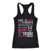 She Is Clothed With Strength Dignity Shirt, Breast Cancer Awareness Shirts