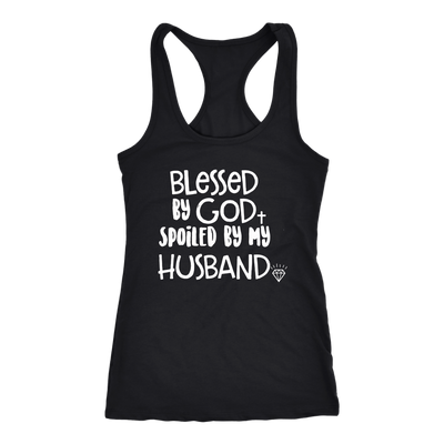 Blessed-by-God-Spoiled-by-My-Husband-Shirts-gift-for-wife-wife-gift-wife-shirt-wifey-wifey-shirt-wife-t-shirt-wife-anniversary-gift-family-shirt-birthday-shirt-funny-shirts-sarcastic-shirt-best-friend-shirt-clothing-women-men-racerback-tank-tops