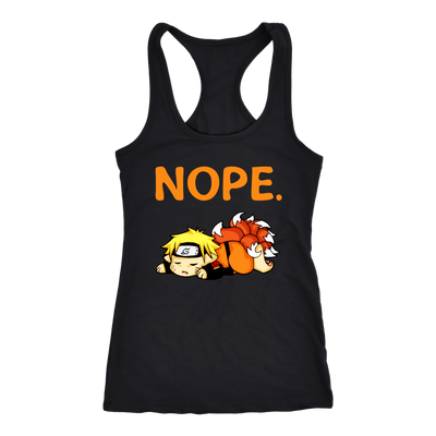 Naruto-Kurama-Nine-Tails-Shirt-Nope-Shirt-merry-christmas-christmas-shirt-anime-shirt-anime-anime-gift-anime-t-shirt-manga-manga-shirt-Japanese-shirt-holiday-shirt-christmas-shirts-christmas-gift-christmas-tshirt-santa-claus-ugly-christmas-ugly-sweater-christmas-sweater-sweater-family-shirt-birthday-shirt-funny-shirts-sarcastic-shirt-best-friend-shirt-clothing-women-men-racerback-tank-tops