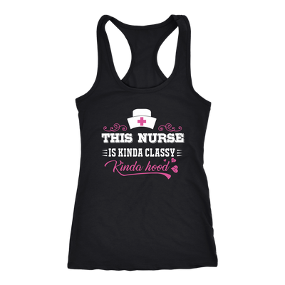 This-Nurse-is-Kinda-Classy-Kinda-Hood-Shirts-nurse-shirt-nurse-gift-nurse-nurse-appreciation-nurse-shirts-rn-shirt-personalized-nurse-gift-for-nurse-rn-nurse-life-registered-nurse-clothing-women-men-racerback-tank-tops
