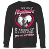 My Only Nightmare is Walking Up In a World Where You're Not Mine Shirt, Couple Shirt, The Nightmare Before Christmas Shirt