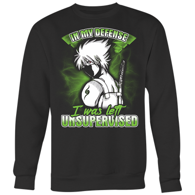 Naruto-Shirt-Kakashi-Hatake-Shirt-In-My-Defense-I-was-Left-Unsupervised-Shirt-merry-christmas-christmas-shirt-anime-shirt-anime-anime-gift-anime-t-shirt-manga-manga-shirt-Japanese-shirt-holiday-shirt-christmas-shirts-christmas-gift-christmas-tshirt-santa-claus-ugly-christmas-ugly-sweater-christmas-sweater-sweater-family-shirt-birthday-shirt-funny-shirts-sarcastic-shirt-best-friend-shirt-clothing-women-men-sweatshirt