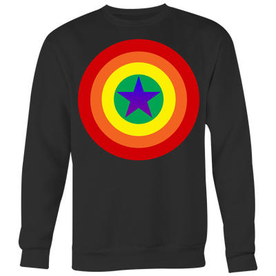 CAPTAIN-AMERICA-T-SHIRT-LGBT-SHIRTS-gay-pride-SHIRTS-rainbow-lesbian-equality-clothing-women-men-sweatshirt