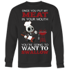 Grilling Shirt, Jack Skellington Once You Put My Meat In Your Mouth You're Going To Want To Swallow Shirt