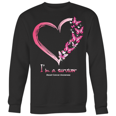 I-m-A-Survivor-Breast-Cancer-Awareness-Heart-Butterfly-Shirt-breast-cancer-shirt-breast-cancer-cancer-awareness-cancer-shirt-cancer-survivor-pink-ribbon-pink-ribbon-shirt-awareness-shirt-family-shirt-birthday-shirt-best-friend-shirt-clothing-women-men-sweatshirt