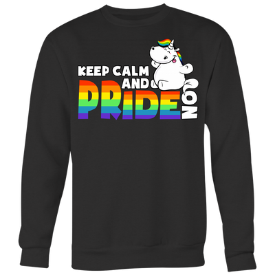 Unicorn-Shirts-KEEP-CALM-AND-PRIDE-NOW-lgbt-shirts-gay-pride-SHIRTS-rainbow-lesbian-equality-clothing-women-men-sweatshirt