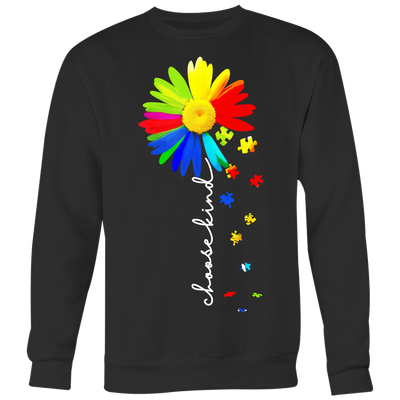 Flower-Choose-Kind-Shirt-autism-shirts-autism-awareness-autism-shirt-for-mom-autism-shirt-teacher-autism-mom-autism-gifts-autism-awareness-shirt- puzzle-pieces-autistic-autistic-children-autism-spectrum-clothing-women-men-sweatshirt