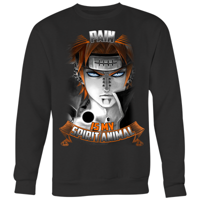 Naruto-Shirt-Pain-is-My-Spirit-Animal-Shirt-merry-christmas-christmas-shirt-anime-shirt-anime-anime-gift-anime-t-shirt-manga-manga-shirt-Japanese-shirt-holiday-shirt-christmas-shirts-christmas-gift-christmas-tshirt-santa-claus-ugly-christmas-ugly-sweater-christmas-sweater-sweater-family-shirt-birthday-shirt-funny-shirts-sarcastic-shirt-best-friend-shirt-clothing-women-men-sweatshirt
