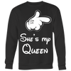 She's-My-Queen-Shirt-husband-shirt-husband-t-shirt-husband-gift-gift-for-husband-anniversary-gift-family-shirt-birthday-shirt-funny-shirts-sarcastic-shirt-best-friend-shirt-clothing-women-men-sweatshirt