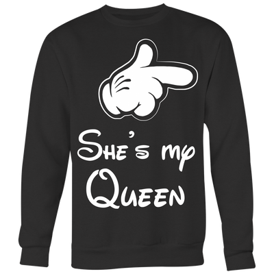 She's-My-Queen-Shirt-husband-shirt-husband-t-shirt-husband-gift-gift-for-husband-anniversary-gift-family-shirt-birthday-shirt-funny-shirts-sarcastic-shirt-best-friend-shirt-clothing-women-men-sweatshirt