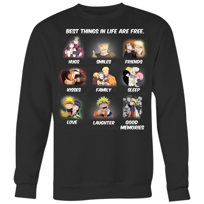 Naruto-Shirt-Best-Things-in-Life-Are-Free-Hugs-Smiles-Friends-Kisses-Family-Sleep-Love-Laughter-Good-Memories-Shirt-merry-christmas-christmas-shirt-anime-shirt-anime-anime-gift-anime-t-shirt-manga-manga-shirt-Japanese-shirt-holiday-shirt-christmas-shirts-christmas-gift-christmas-tshirt-santa-claus-ugly-christmas-ugly-sweater-christmas-sweater-sweater-family-shirt-birthday-shirt-funny-shirts-sarcastic-shirt-best-friend-shirt-clothing-women-men-sweatshirt