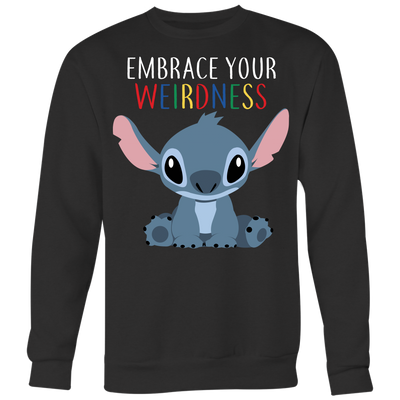 Embrace-Your-Weirdness-Shirt-stitch-autism-shirts-autism-awareness-autism-shirt-for-mom-autism-shirt-teacher-autism-mom-autism-gifts-autism-awareness-shirt- puzzle-pieces-autistic-autistic-children-autism-spectrum-clothing-women-men-sweatshirt