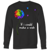 If-I-Could-Make-A-Wish-Shirts-autism-shirts-autism-awareness-autism-shirt-for-mom-autism-shirt-teacher-autism-mom-autism-gifts-autism-awareness-shirt- puzzle-pieces-autistic-autistic-children-autism-spectrum-clothing-women-men-sweatshirt