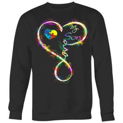 Heart-Love-My-Son-Autism-Shirts-autism-shirts-autism-awareness-autism-shirt-for-mom-autism-shirt-teacher-autism-mom-autism-gifts-autism-awareness-shirt- puzzle-pieces-autistic-autistic-children-autism-spectrum-clothing-women-men-sweatshirt