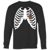 Guitar Skeleton Rib Cage Acoustic Guitar Shirt, Guitar Shirt