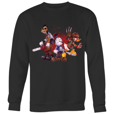 Leatherface-Jason-Voorhees-Freddy-Krueger-Goofy-Donald-Duck-Mickey-Mouse-Halloween-Shirt-halloween-shirt-halloween-halloween-costume-funny-halloween-witch-shirt-fall-shirt-pumpkin-shirt-horror-shirt-horror-movie-shirt-horror-movie-horror-horror-movie-shirts-scary-shirt-holiday-shirt-christmas-shirts-christmas-gift-christmas-tshirt-santa-claus-ugly-christmas-ugly-sweater-christmas-sweater-sweater-family-shirt-birthday-shirt-funny-shirts-sarcastic-shirt-best-friend-shirt-clothing-women-men-sweatshirt